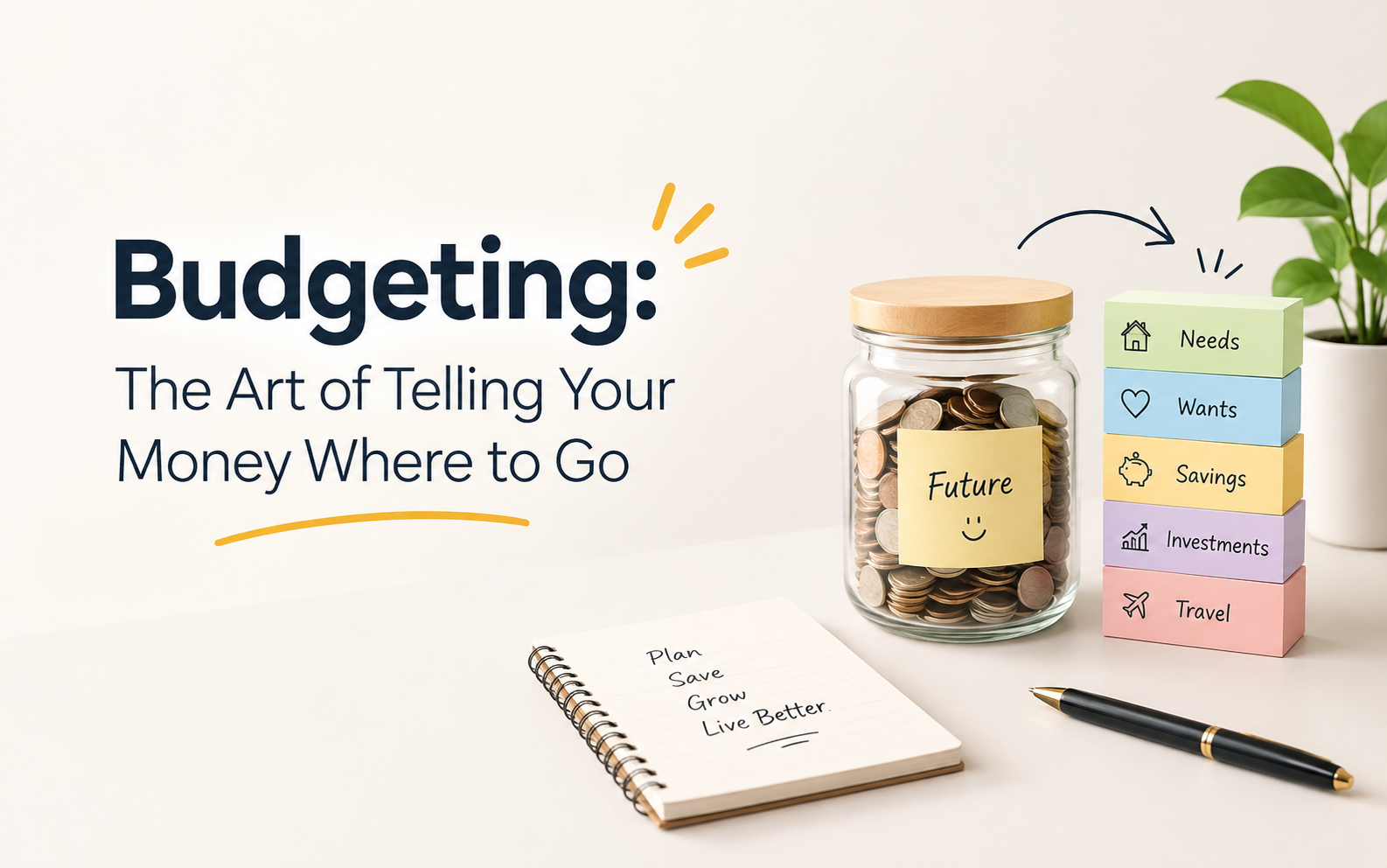 Budgeting: The Art of Telling Your Money Where to Go