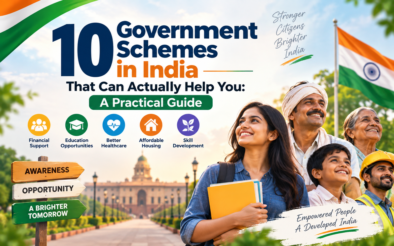10 Government Schemes in India That Can Actually Help You: A Practical Guide