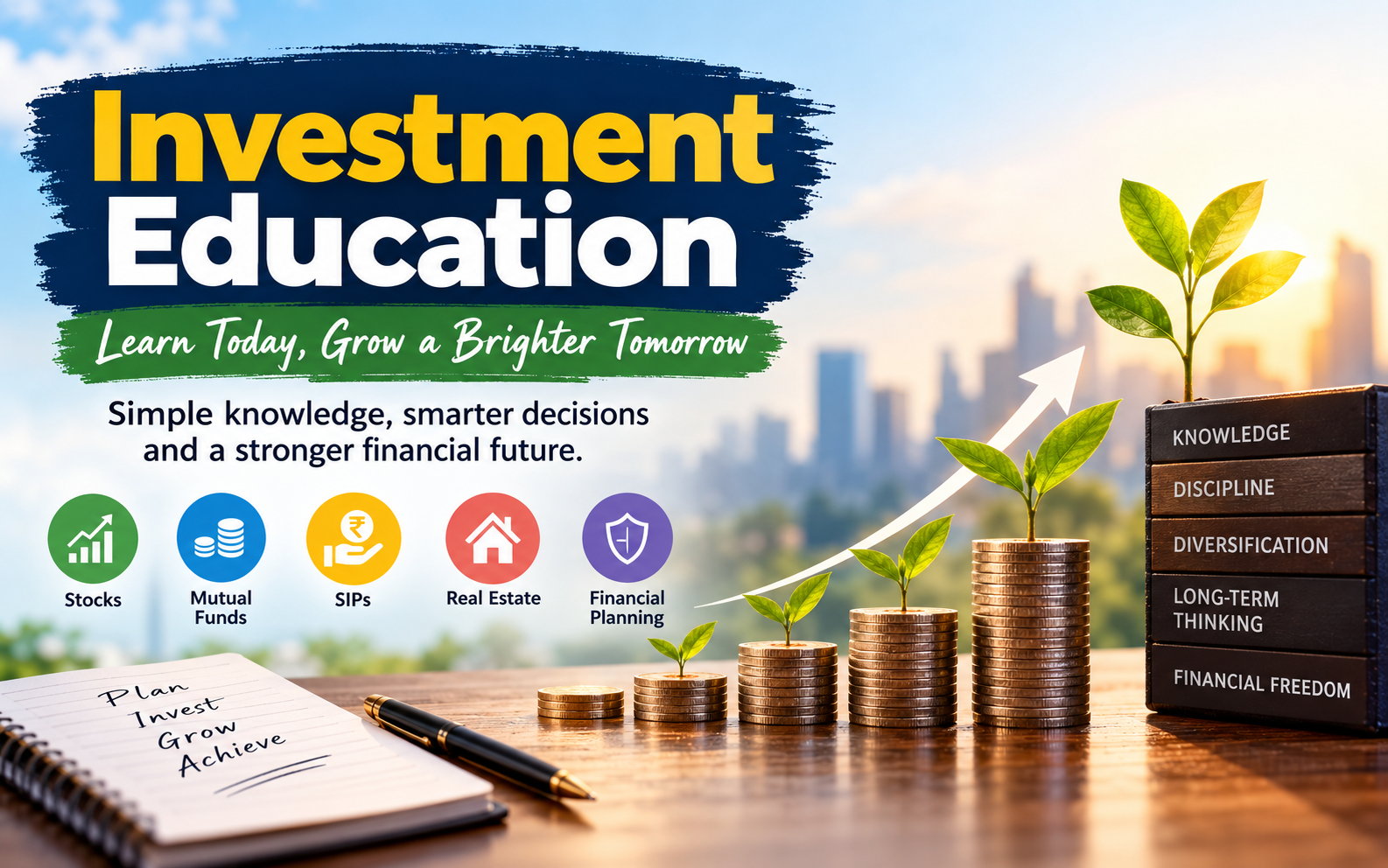 Investment Education: A Beginner’s Guide to Understanding, Planning and Growing Your Money