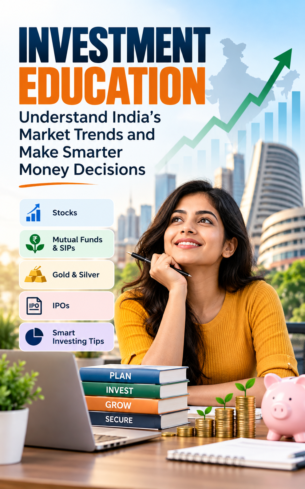 Investment Education: Understand India &amp; Market Trends and Make Smarter Money Decisions