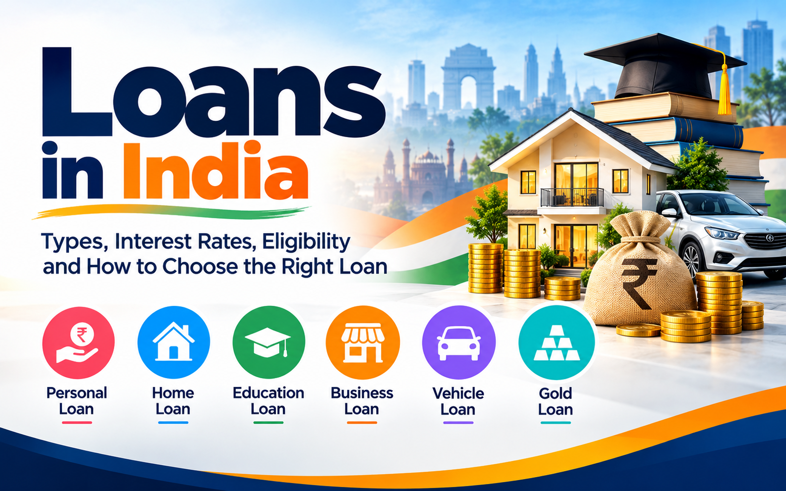 Loans in India: Types, Interest Rates, Eligibility and How to Choose the Right Loan