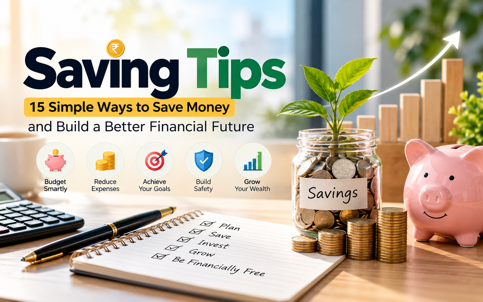 Saving Tips: 15 Simple Ways to Save Money and Build a Better Financial Future